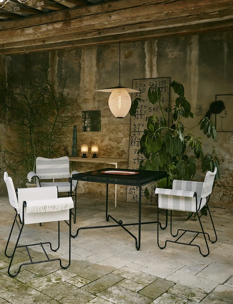 Silla Tropique flecos