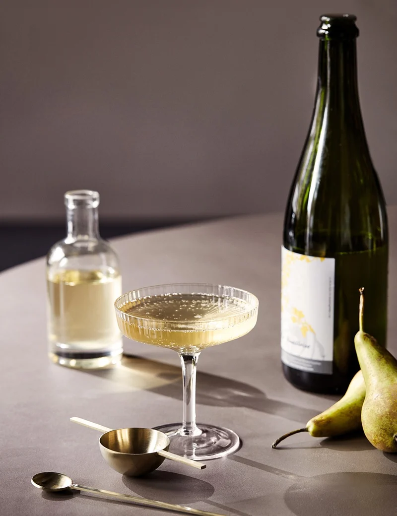 Copas champagne Ripple 2 set