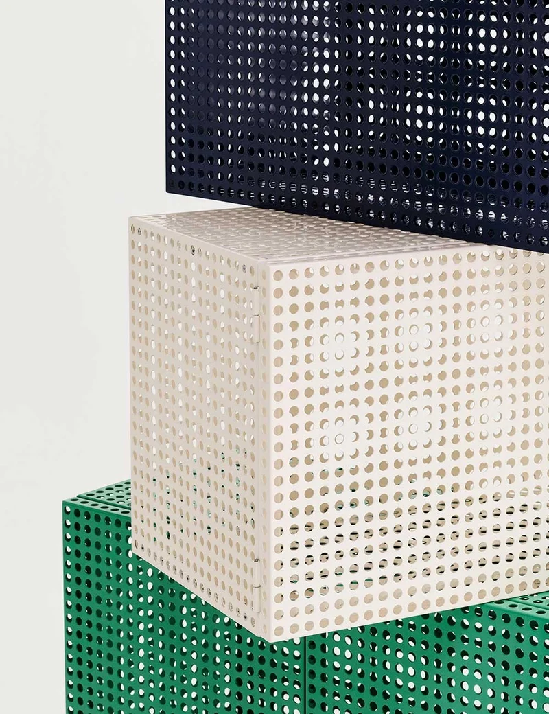 perforated wall cabinet small