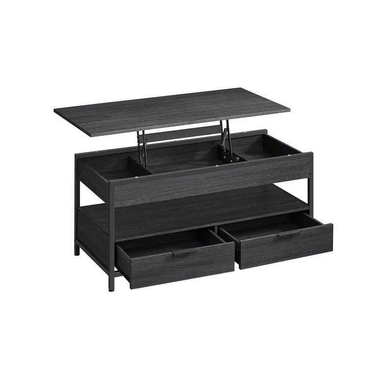 Table basse avec plateau relevable