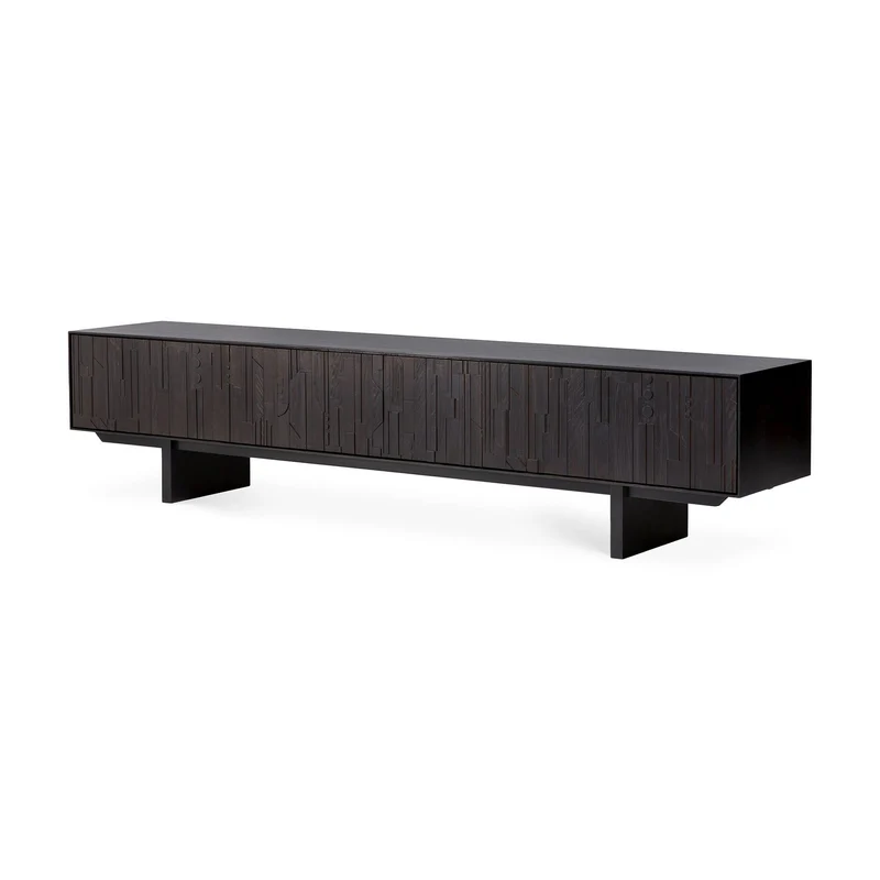 Meuble TV Ethnicraft - Mosaic teak