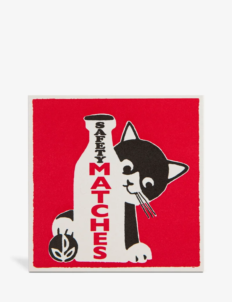 Cerillas Milk Bottle Cat