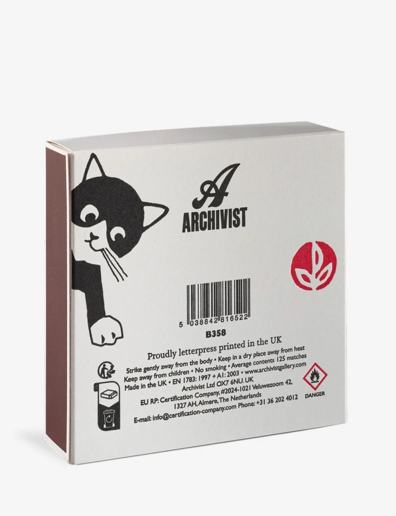 Cerillas Milk Bottle Cat
