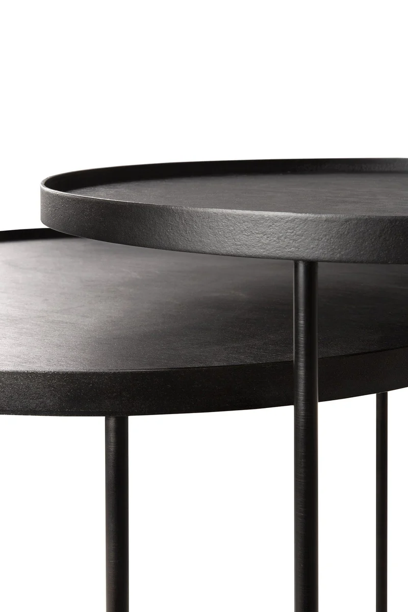 Ethnicraft Table d'Appoint Tray – Rond