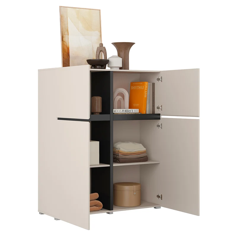 Buffet haut 4 portes Lilia Cachemire