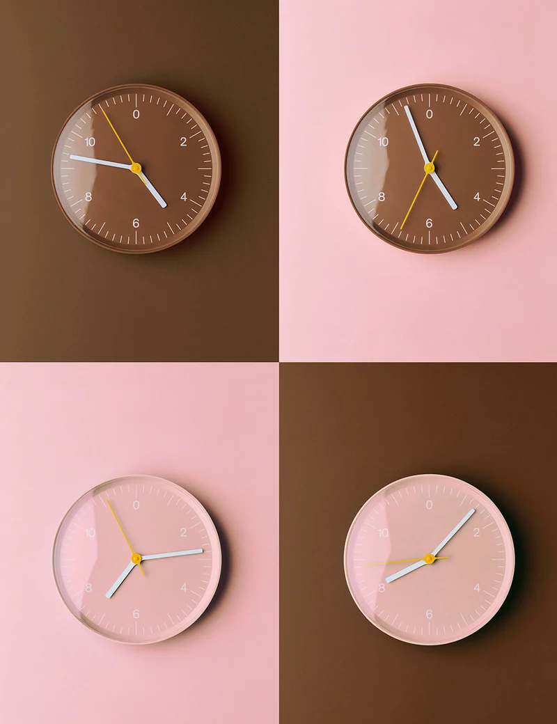 Reloj pared HAY