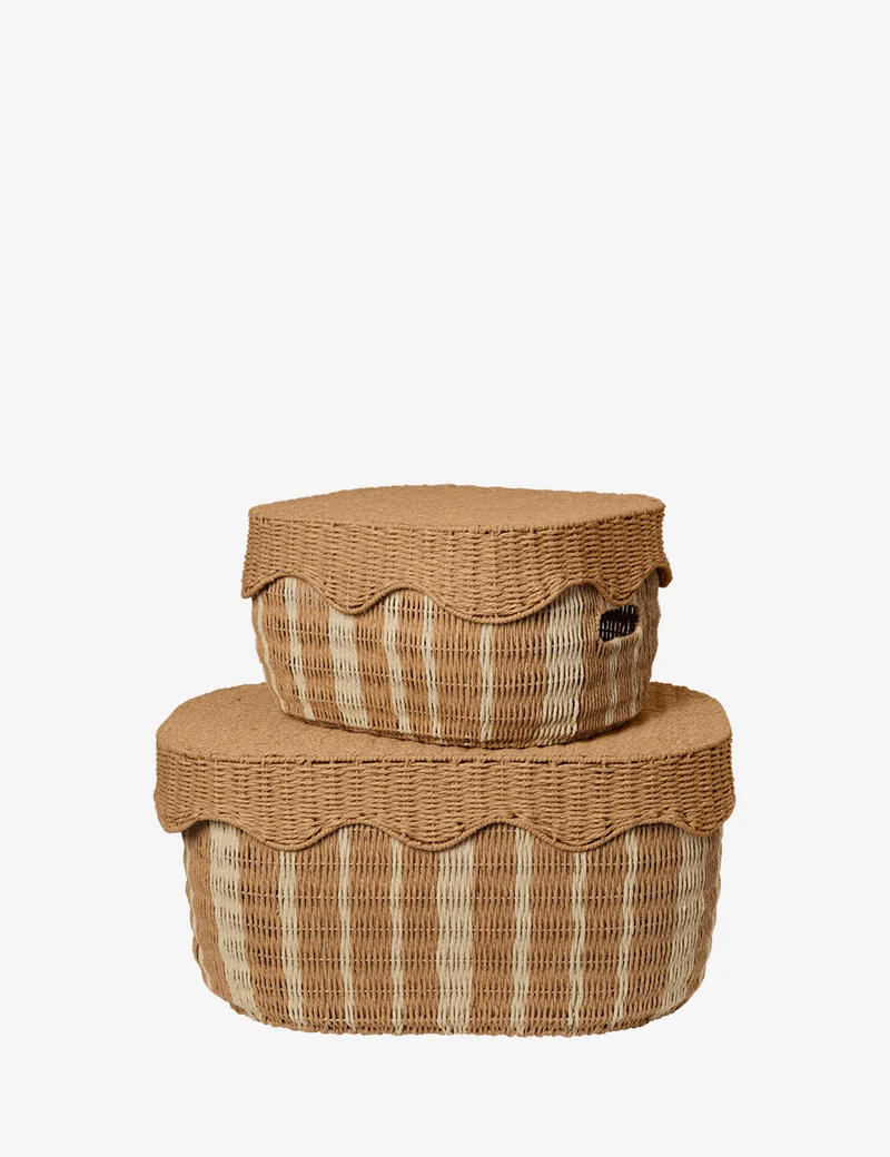 Cajas de almacenamiento Rivan 2 set