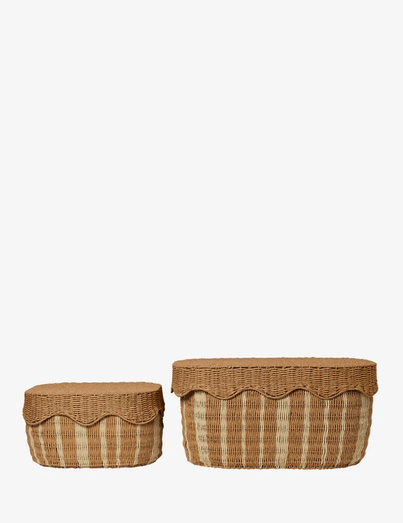 Cajas de almacenamiento Rivan 2 set