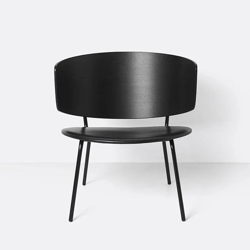 Fauteuil Ferm Living - Herman (noir)