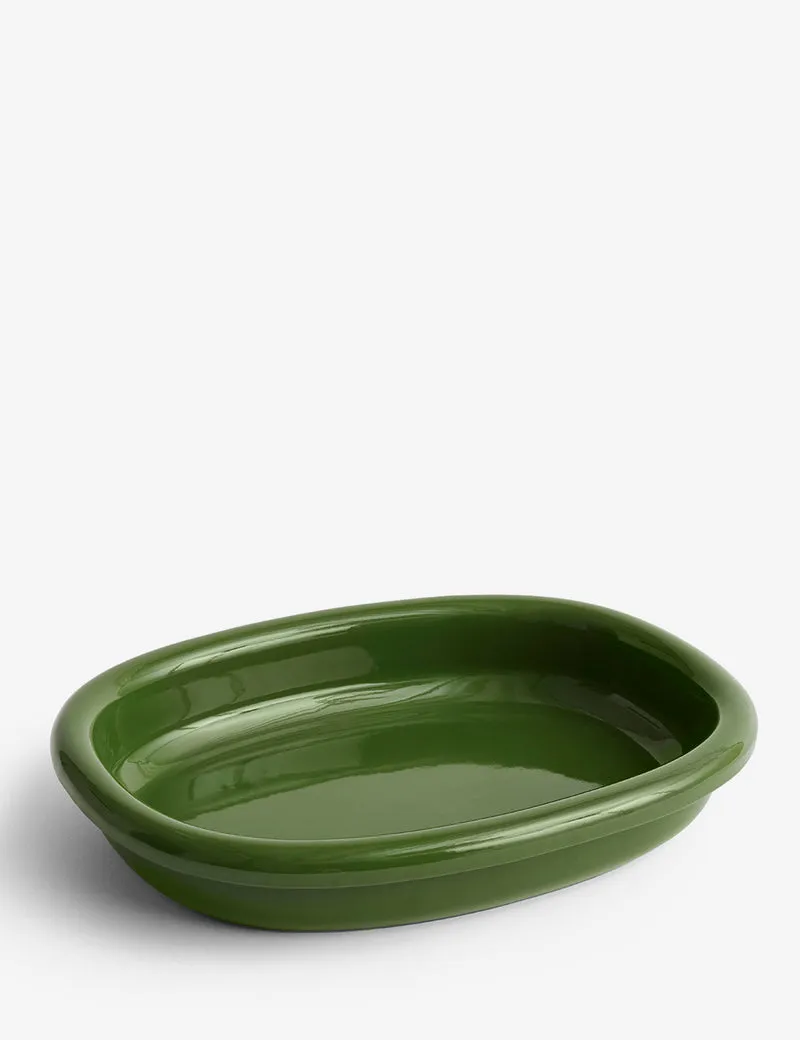 Plato ovalado Barro L