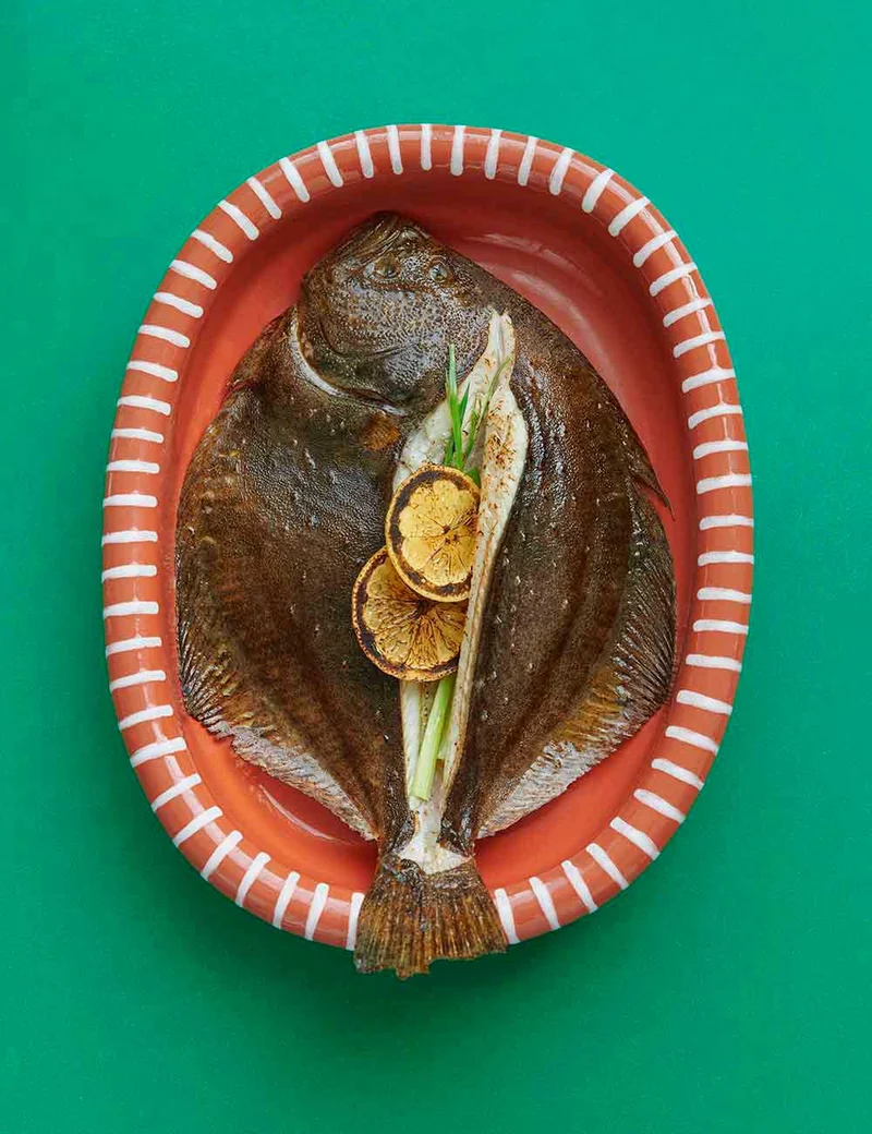 Plato ovalado Barro L