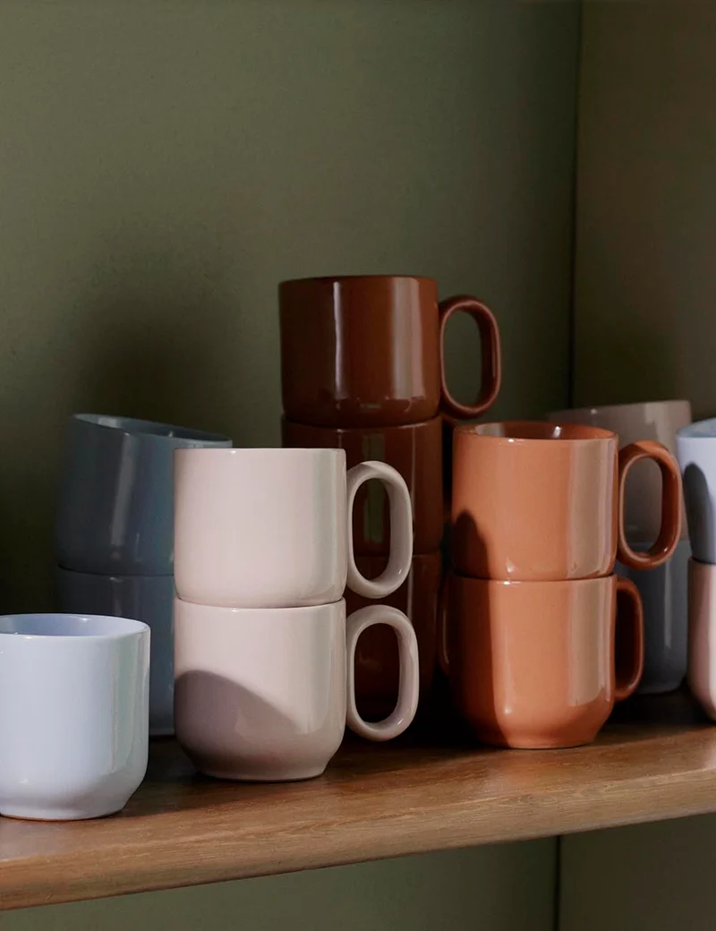 Taza Barro 2 set