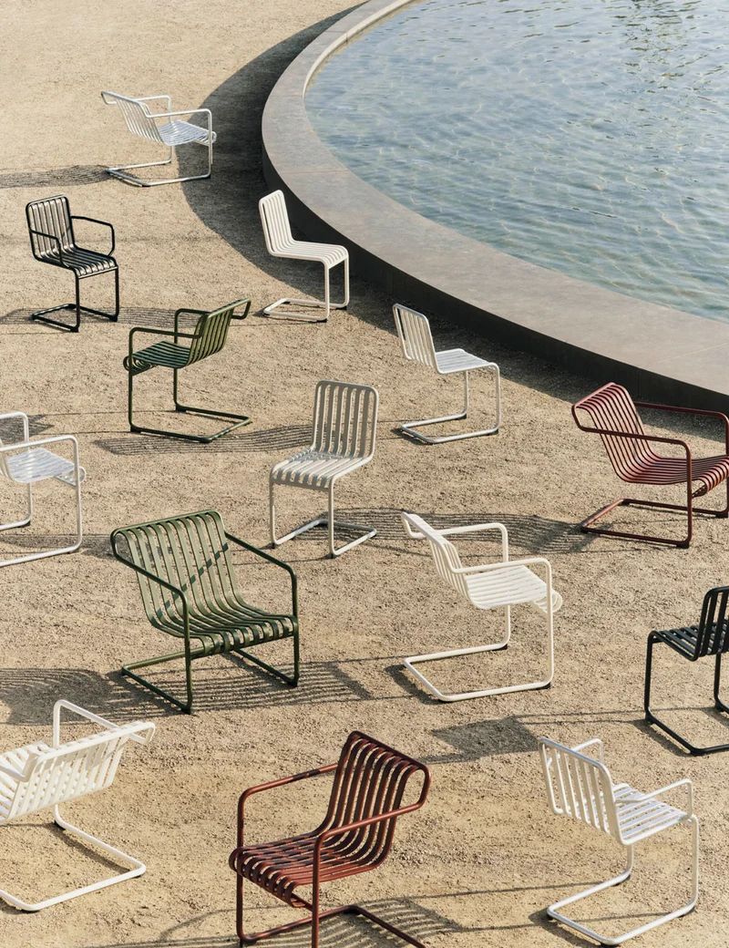 Palissade Cantilever armchair