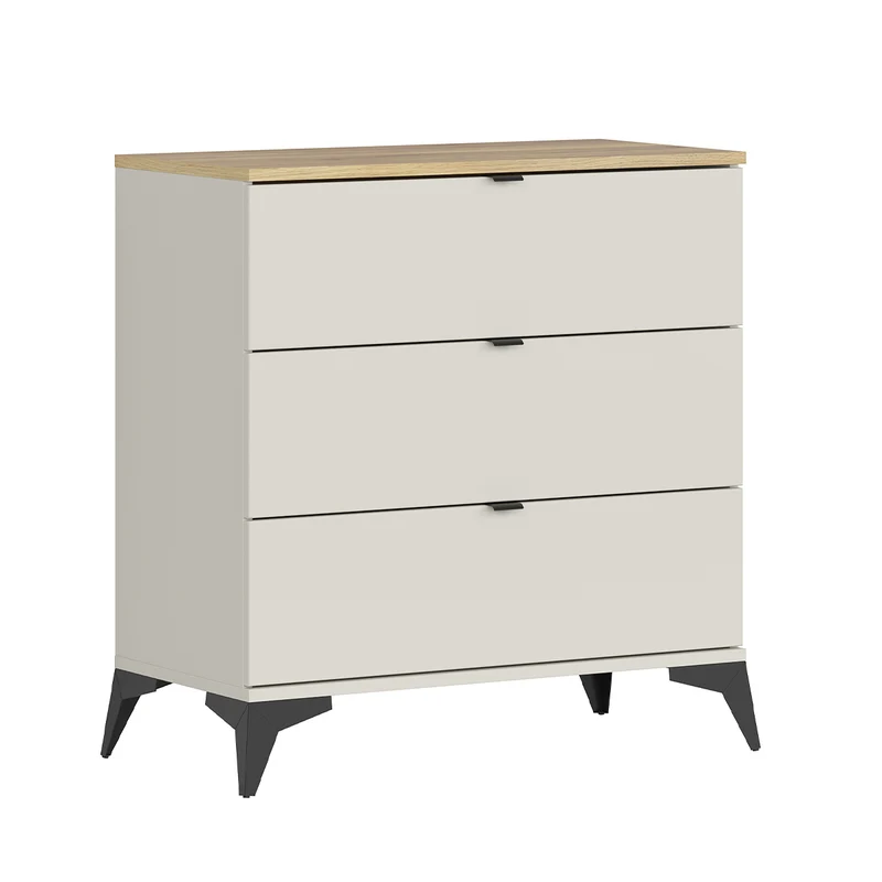 Commode 3 tiroirs Naya Cachemire