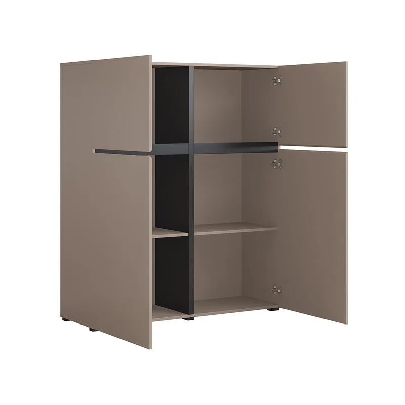 Buffet 4 portes Lilia Taupe