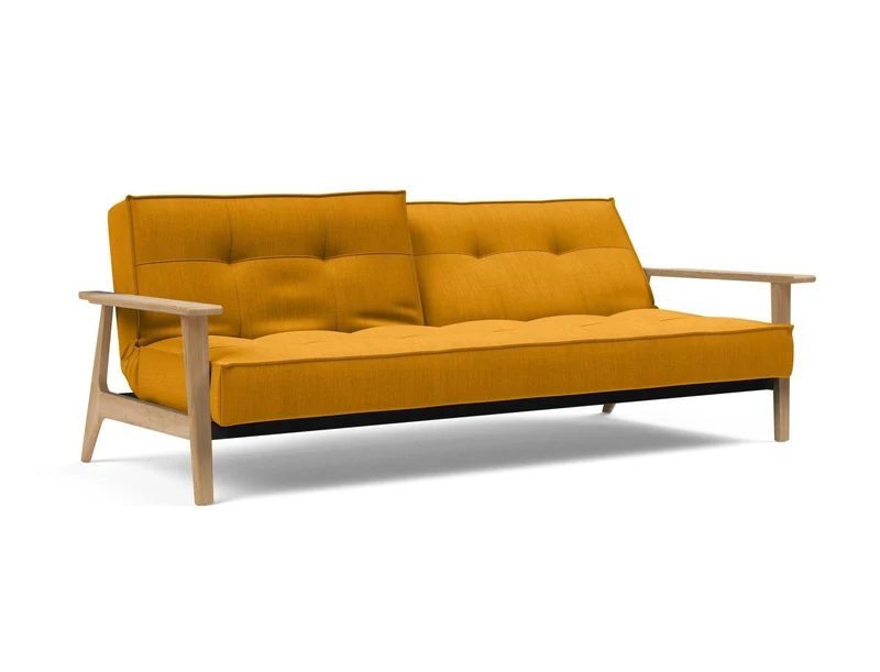 Canapé-lit Innovation Living - Splitback Frej Oak w Armrest