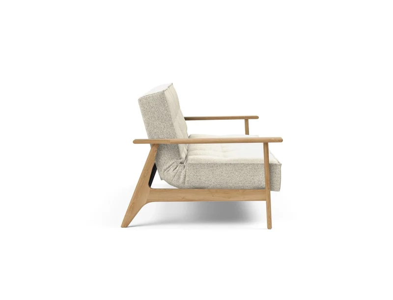 Canapé-lit Innovation Living - Splitback Frej Oak w Armrest