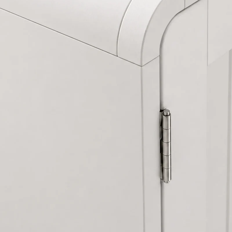 Wall Mounted Bathroom Cabinet, 2 Doors, White