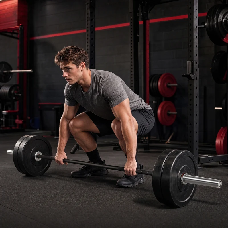 7FT Olympic Bar 2000 lbs, Silver