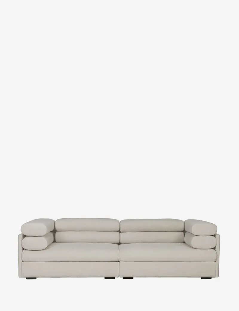 Elogio 3 seater Fustagno