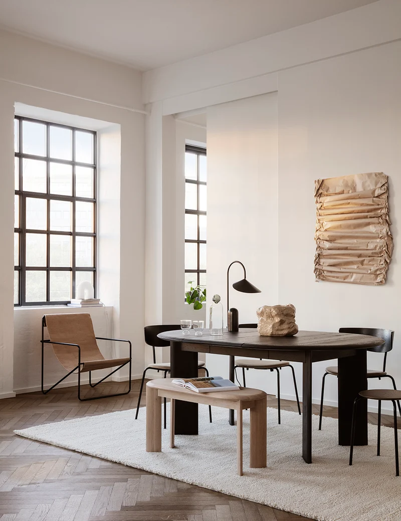 Banco Bevel roble