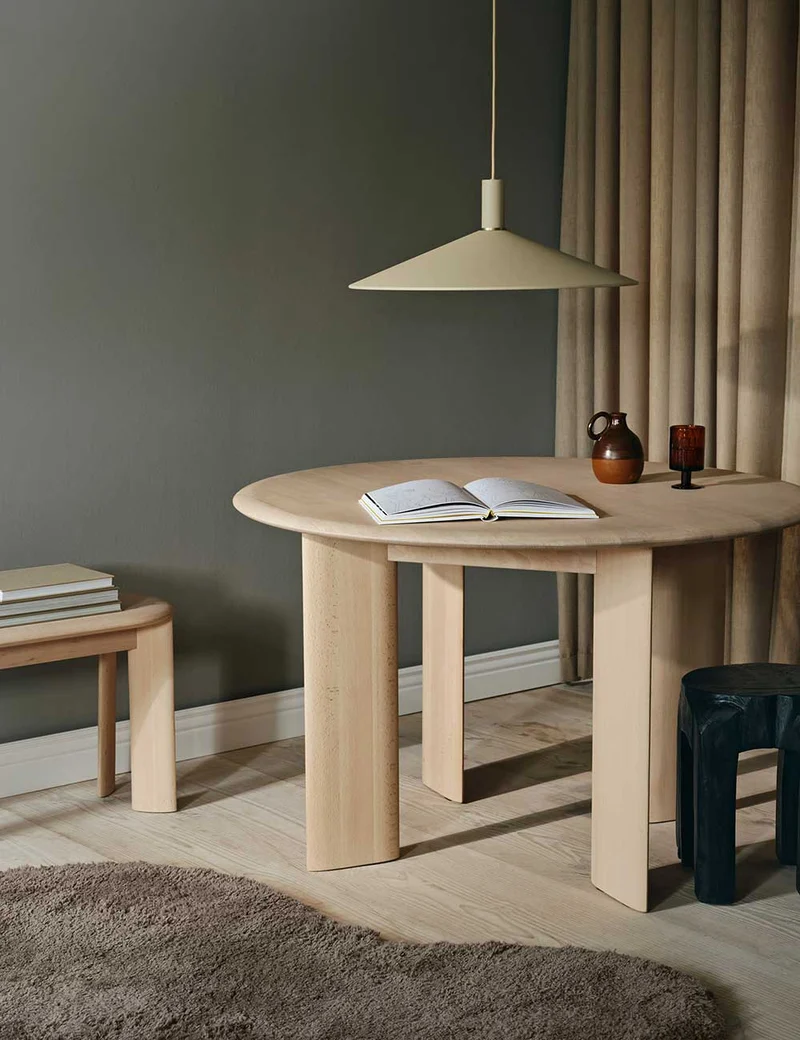 Mesa Bevel Ø117 roble
