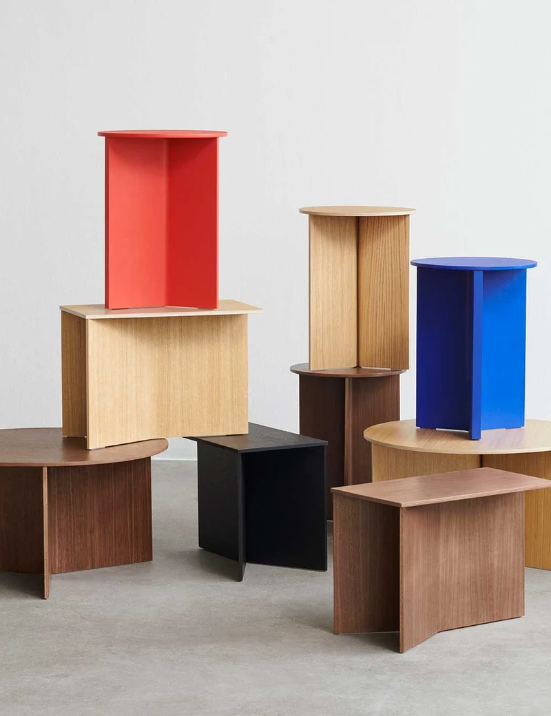 Mesa Slit madera Ø45