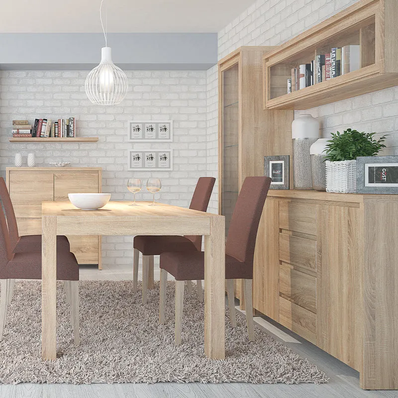 Buffet 2 portes 4 tiroirs Soren Bois