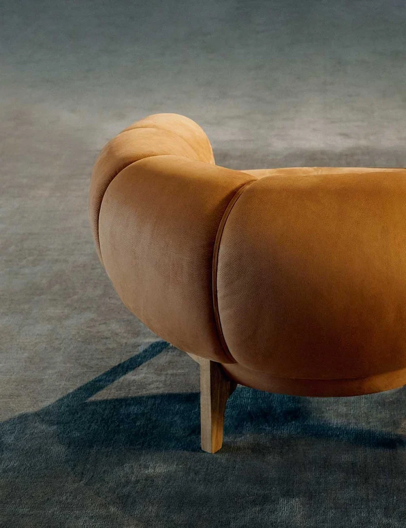 croissant sofa 3-seater