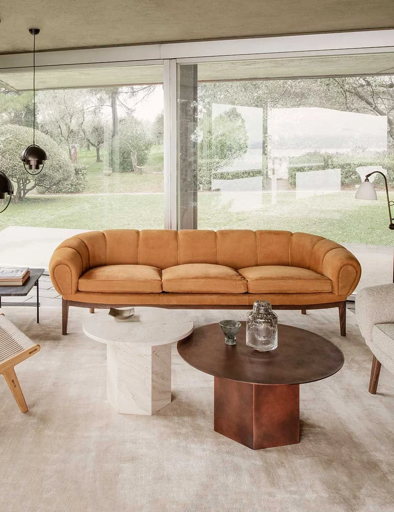 croissant sofa 3-seater