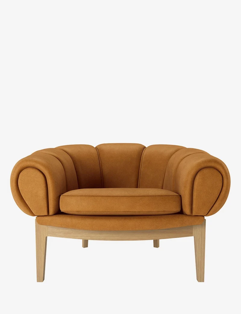 croissant lounge chair