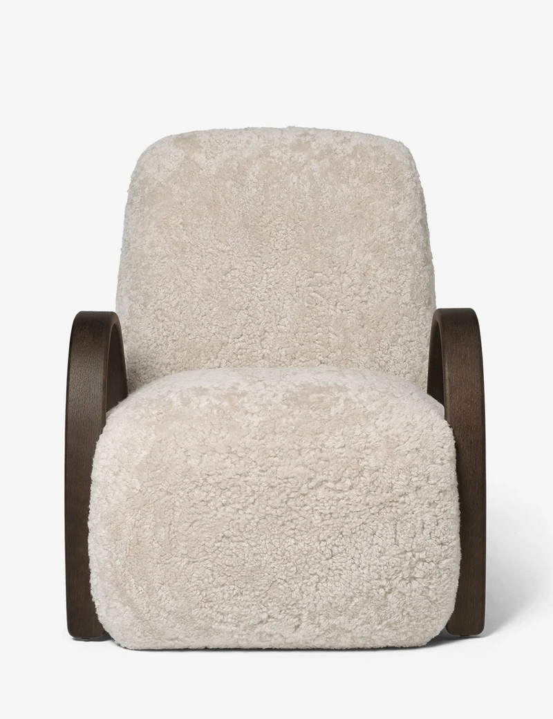 buur lounge chair sheepskin