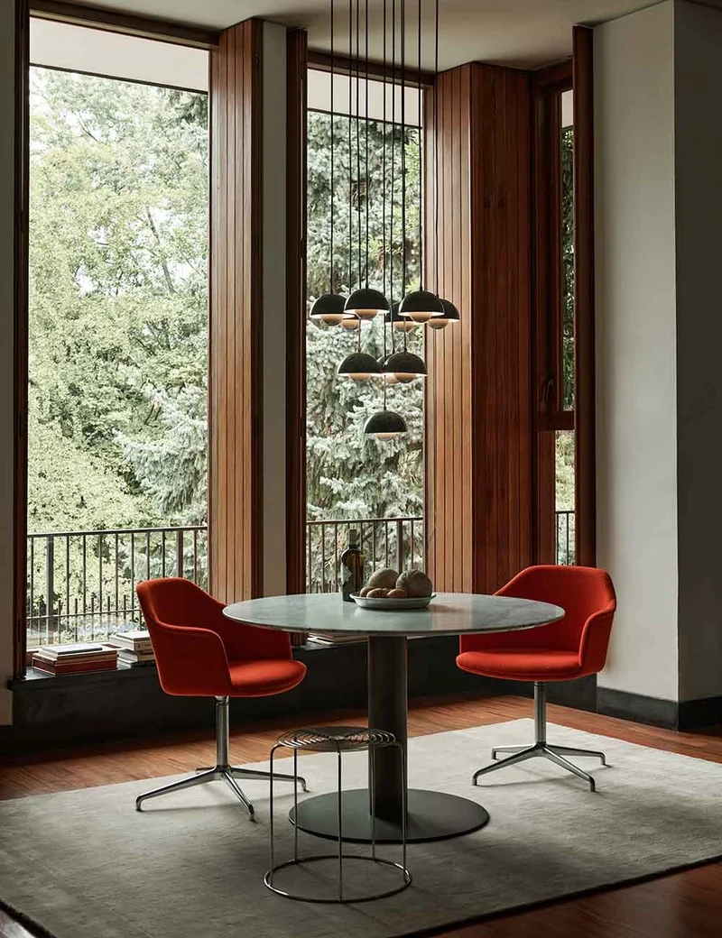 flowerpot chandelier vp10, 10 pendants