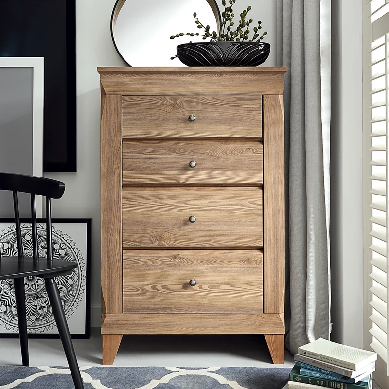 Chiffonnier 4 tiroirs Raya Bois