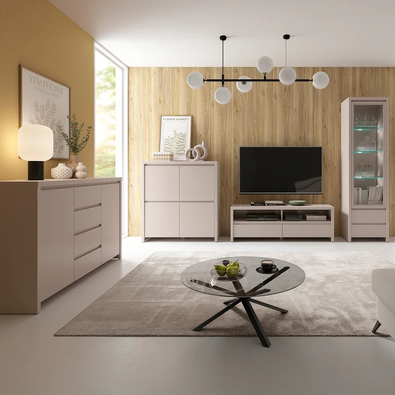 Buffet 4 portes Soren Cachemire