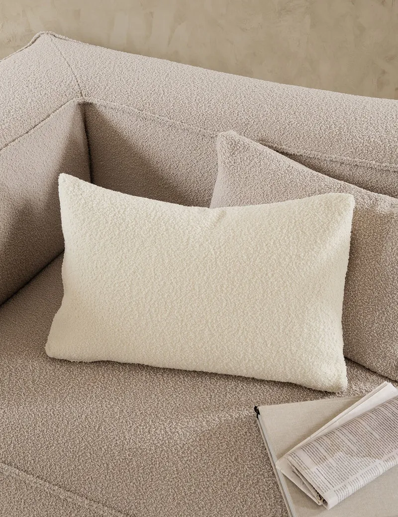 catena sofa wool bouclé comb 4 left