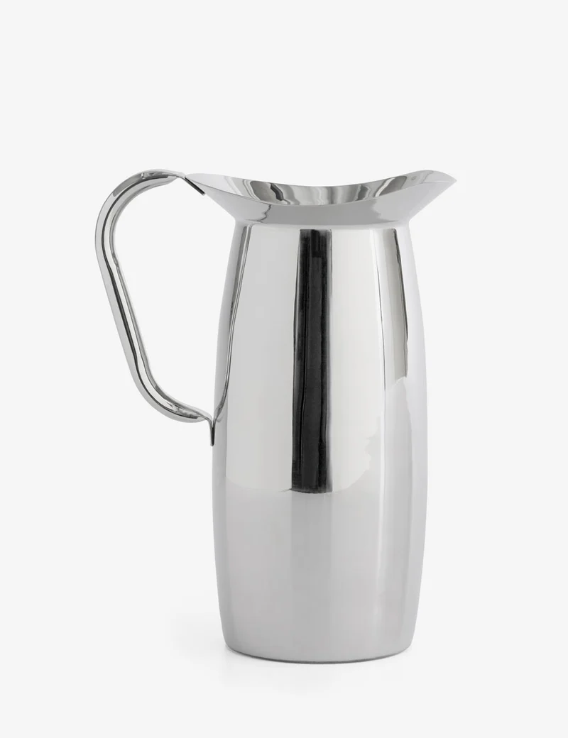 indian steel pitcher tall