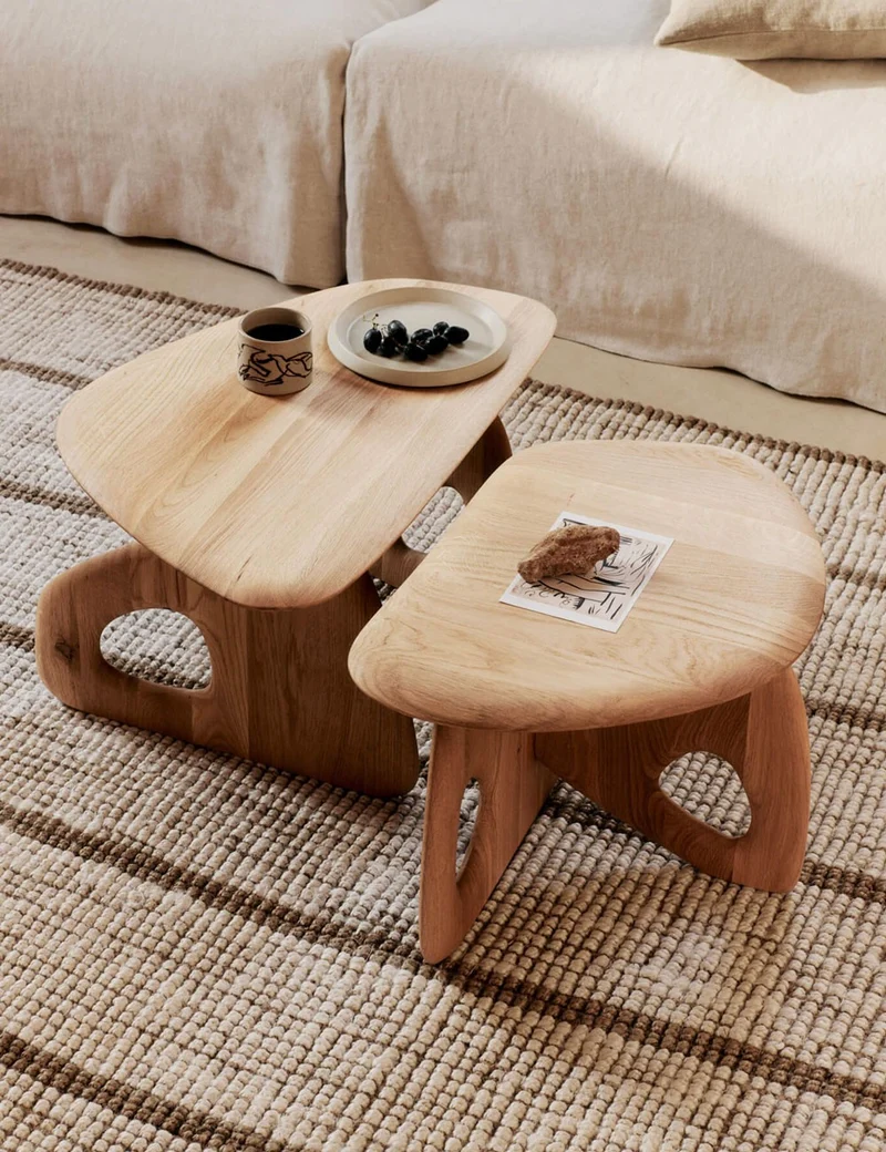 oar coffee table 50