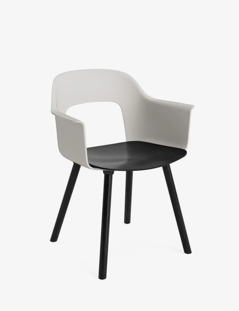 layout armchair 222 black oak