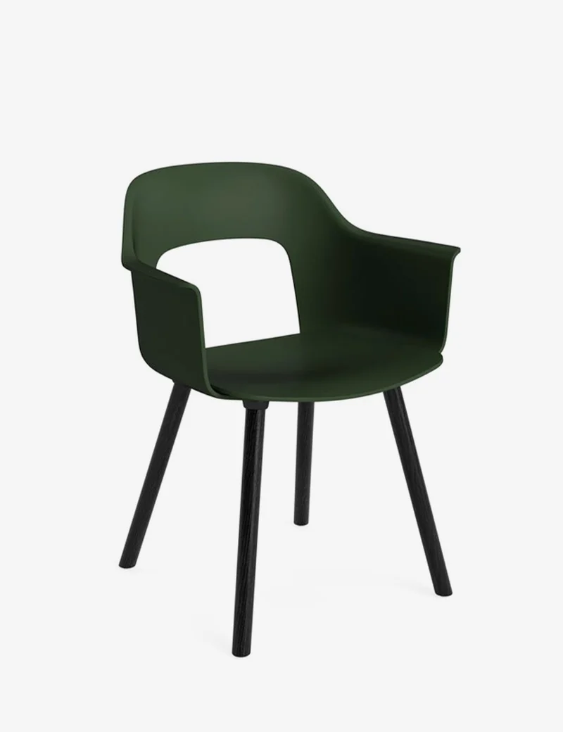 layout armchair 221 black oak