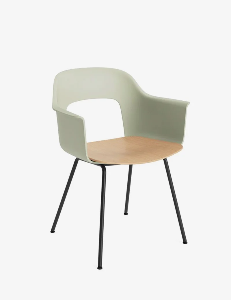 layout armchair 212 oak/black