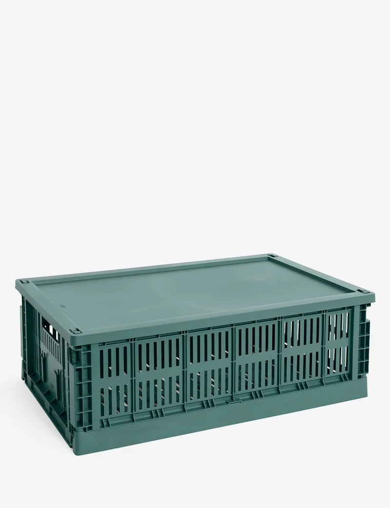 Tapa plástico HAY Colour Crate L