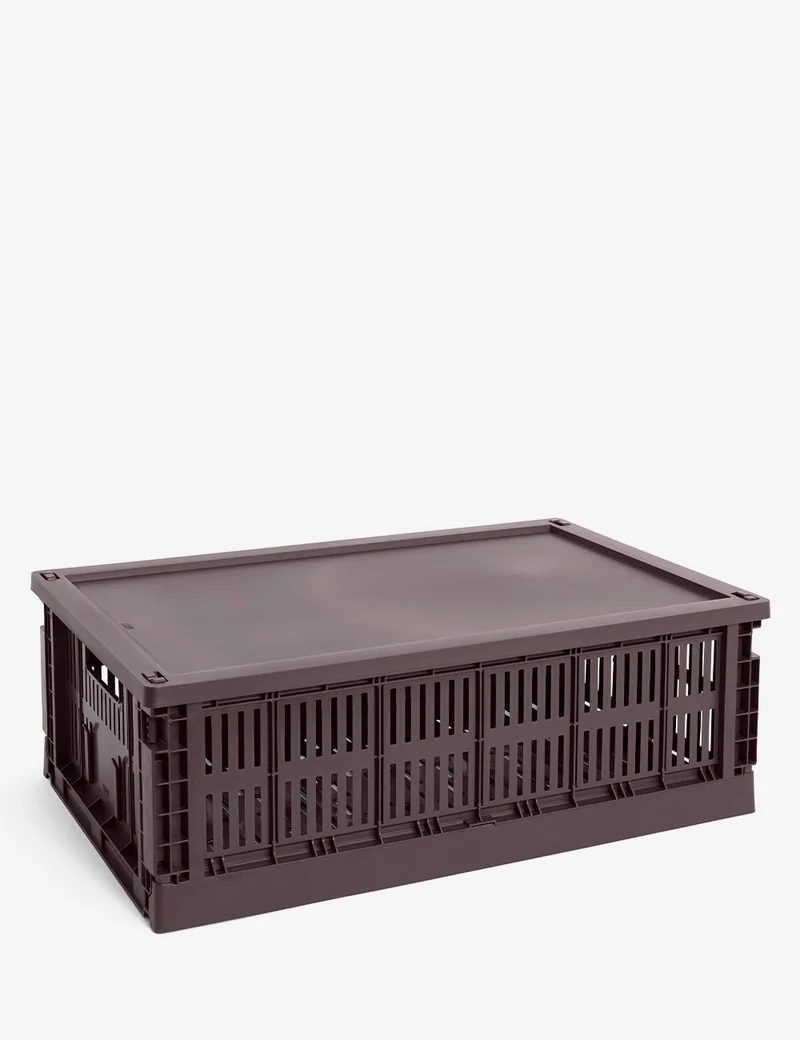 Tapa plástico HAY Colour Crate L