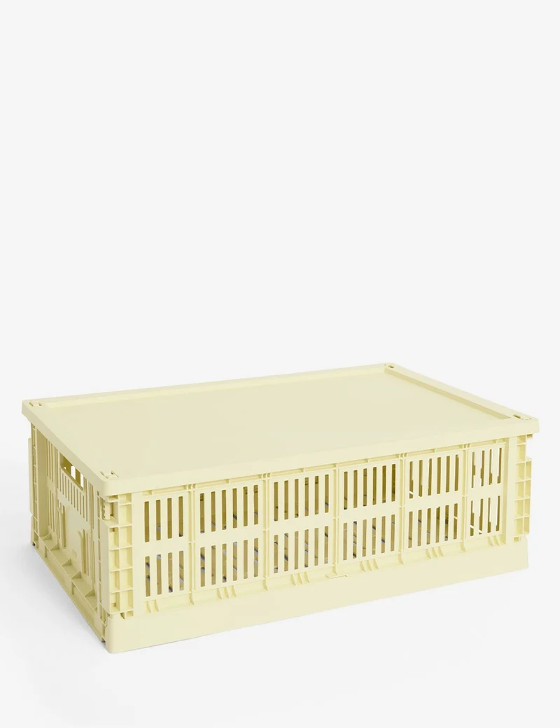 Tapa plástico HAY Colour Crate L