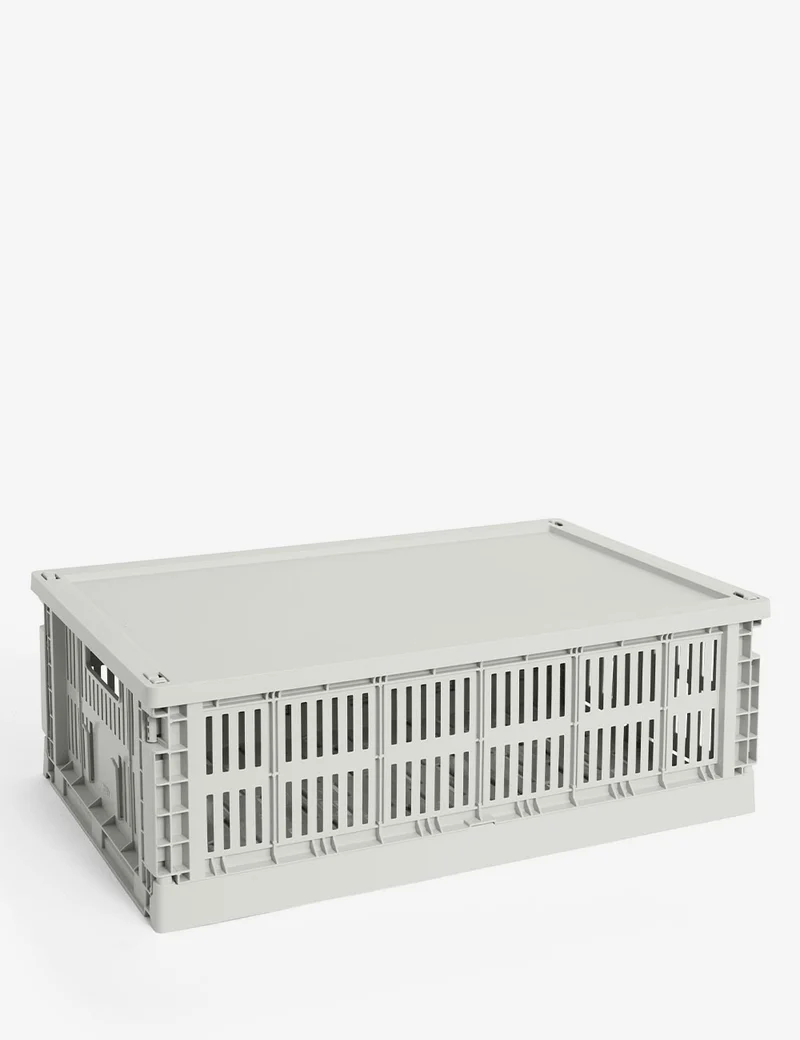 Tapa plástico HAY Colour Crate L