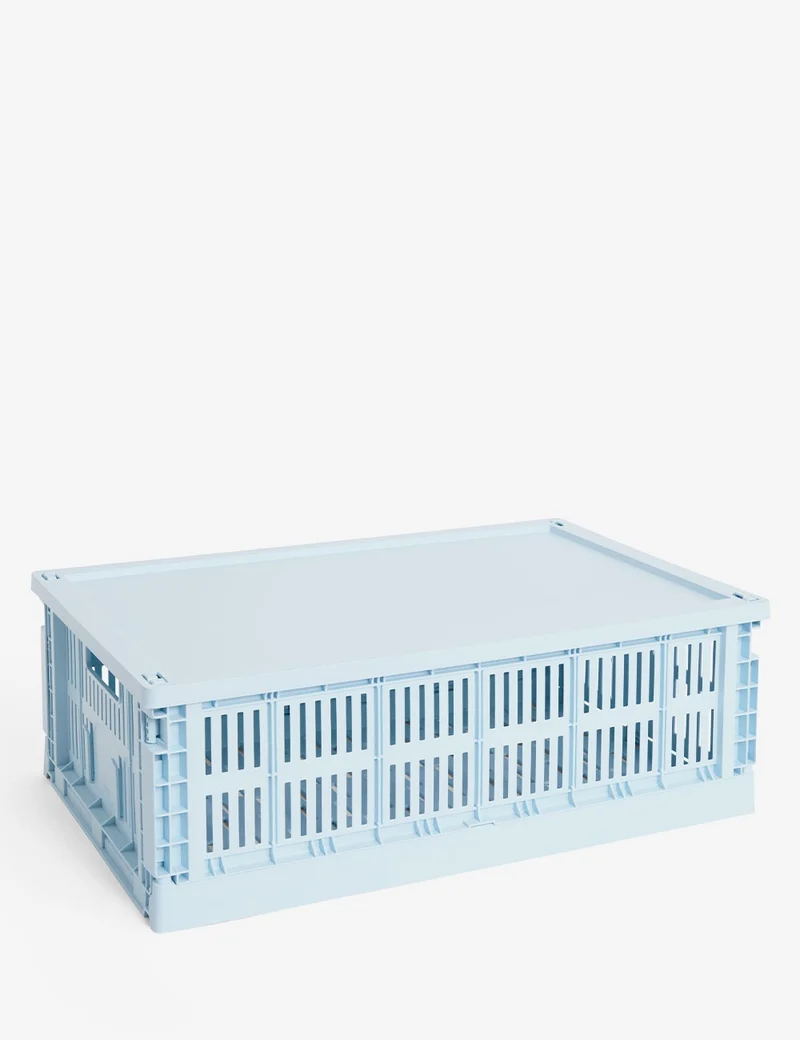 Tapa plástico HAY Colour Crate L