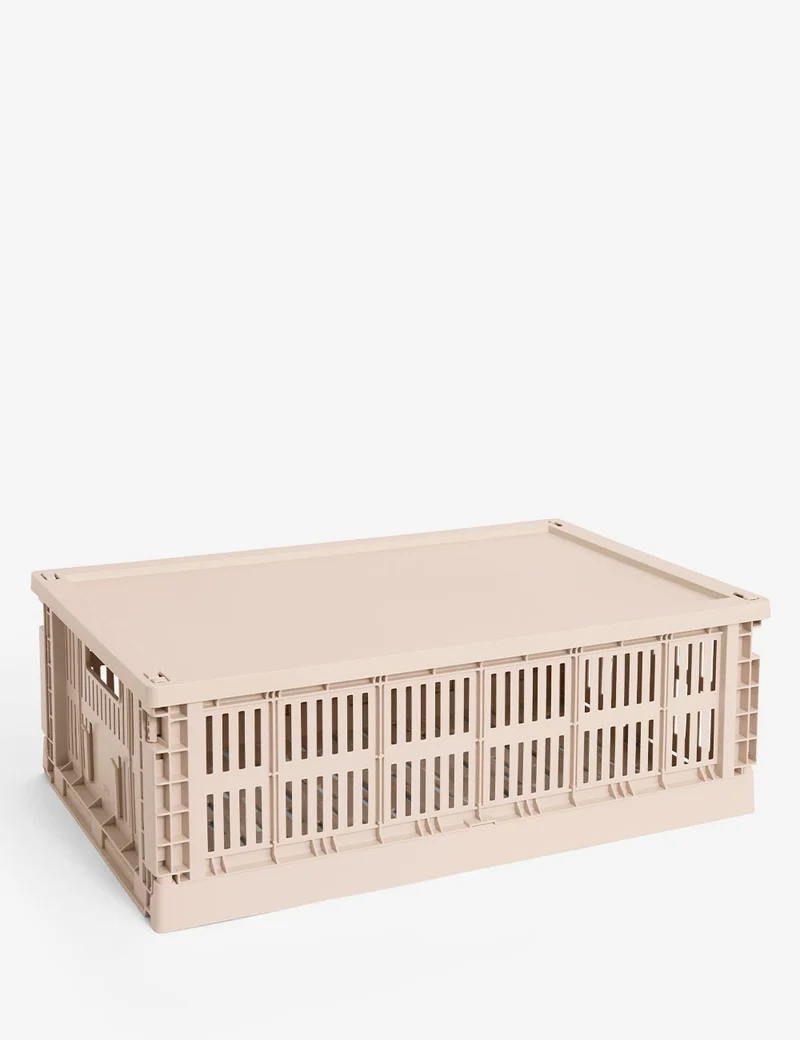 Tapa plástico HAY Colour Crate L