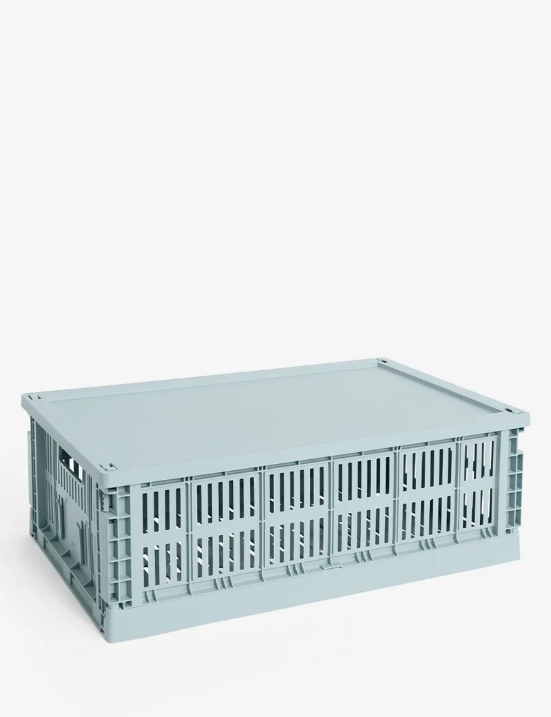 Tapa plástico HAY Colour Crate L