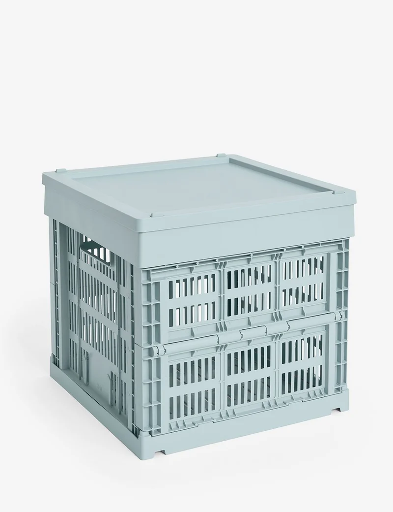 Tapa plástico HAY Colour Crate M Square/Cube