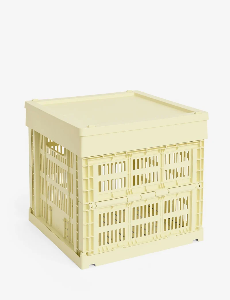 Tapa plástico HAY Colour Crate M Square/Cube